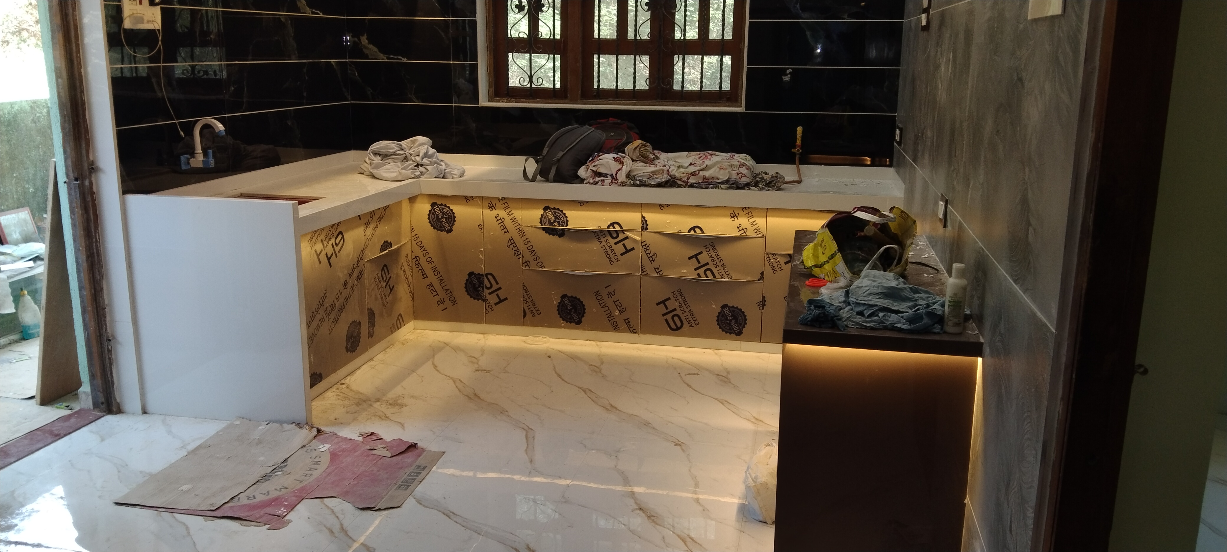 Shreeram Chejara  Tile Mistri worker in Gujarat 