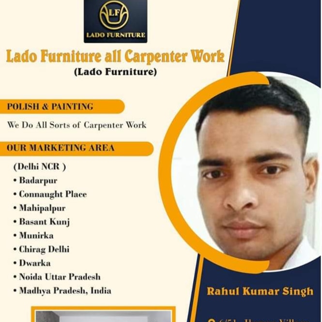 Lado Carpenter worker in New Delhi