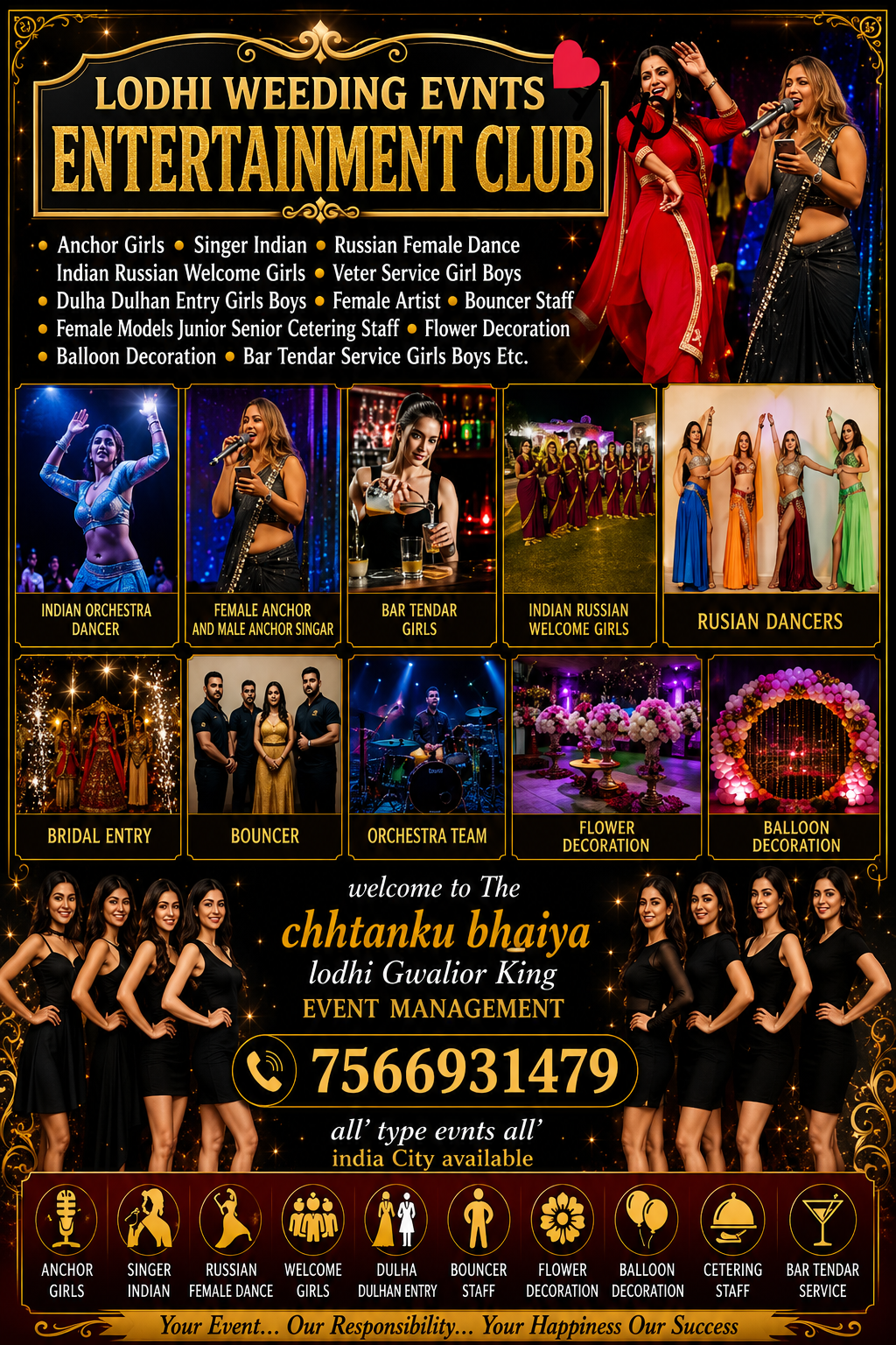 Chhtanku bhaiya Lodhi Wedding Planner worker in Gwalior