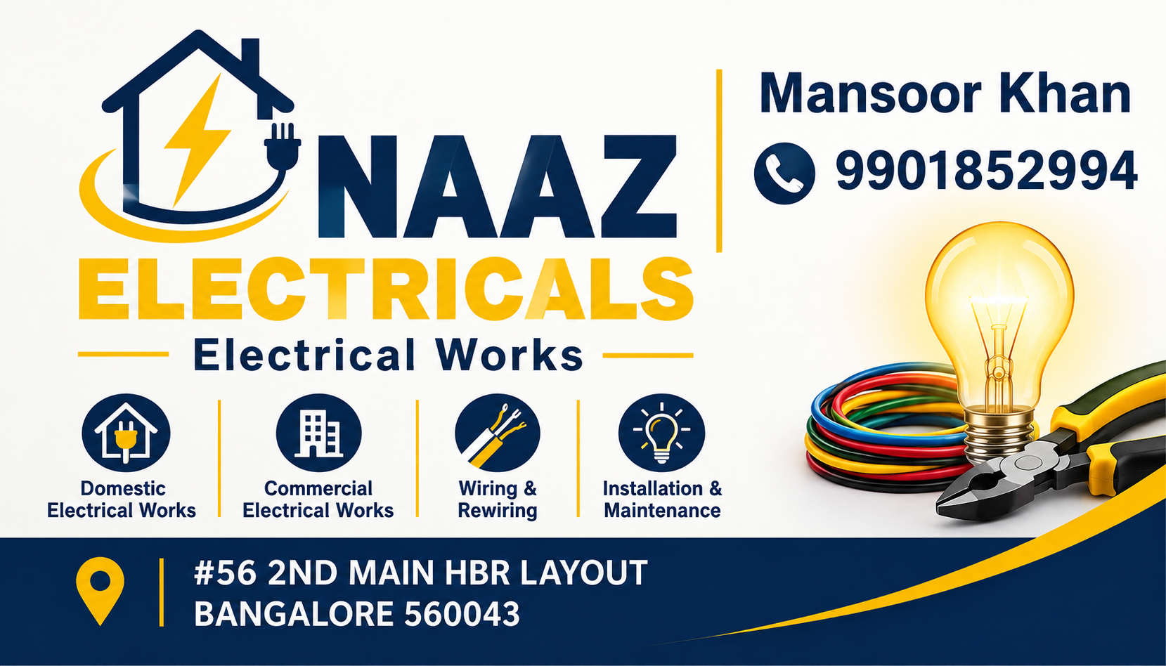 Electrician Worker in Bengaluru Urban