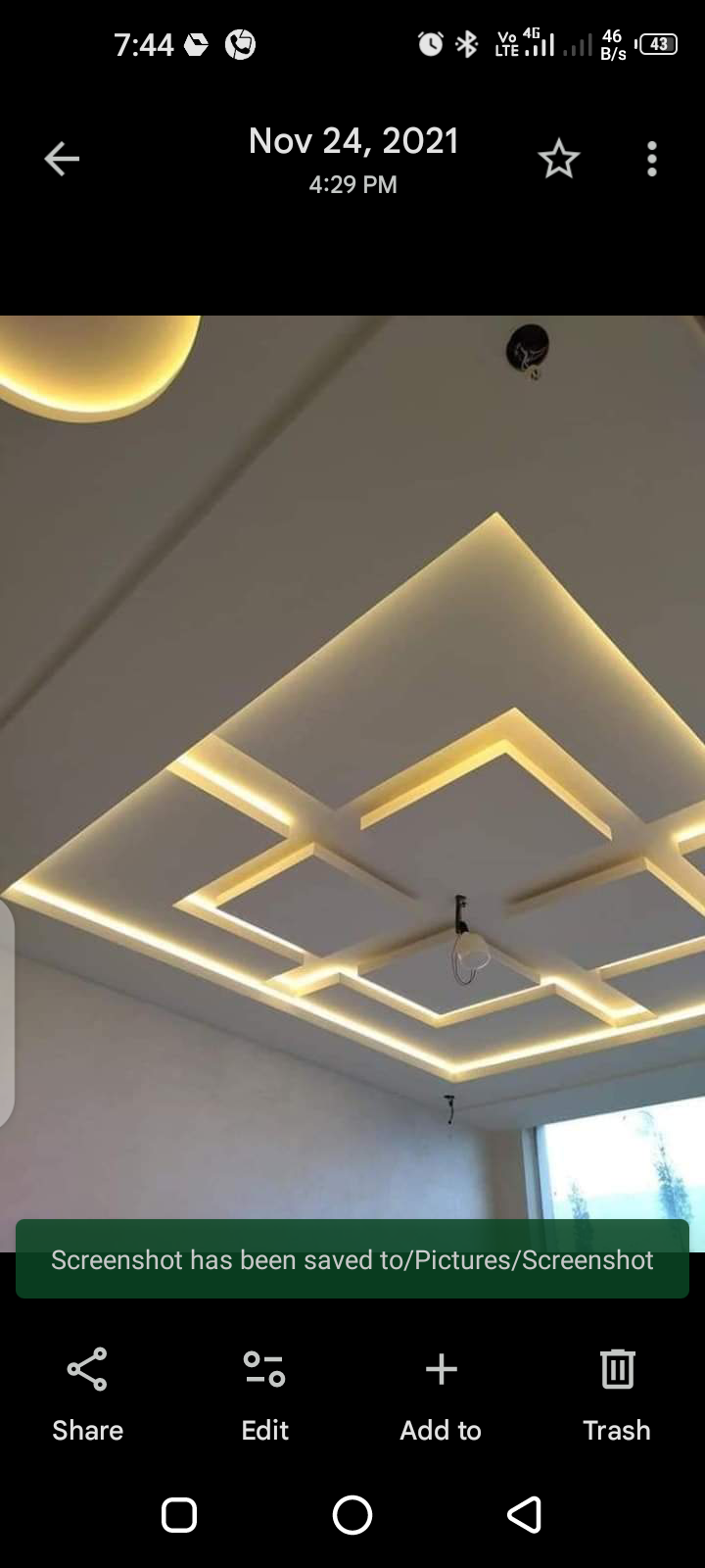 shazad ahmad FalseCeiling wallpaper work work photo