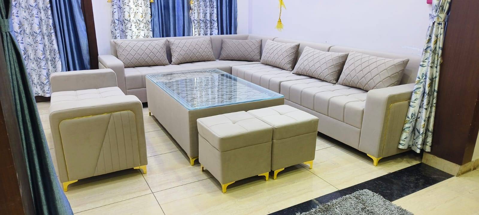 NAVED  Sofa making work photo